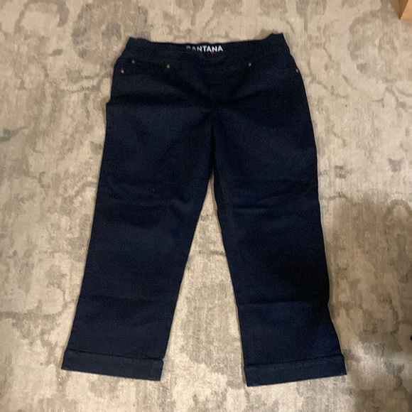 Santana dark blue slip on jeans - Picture 1 of 3